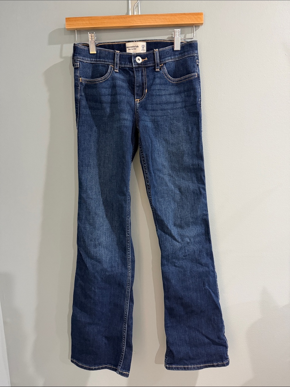 abercrombie kids Dark Blue Flare Jeans